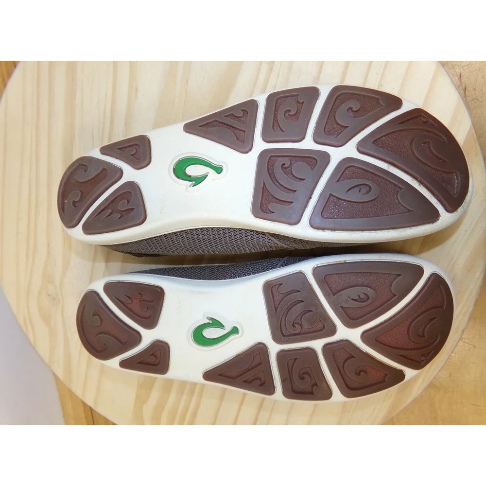 Olukai Nohea Mesh Slip On Shoes Mens Brown Size 9.5‎ Casual Loafers